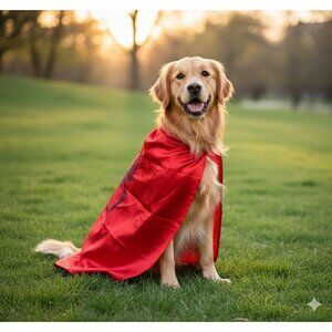 Spider-Man Dog Cape Halloween Costume Reversible Black/Red